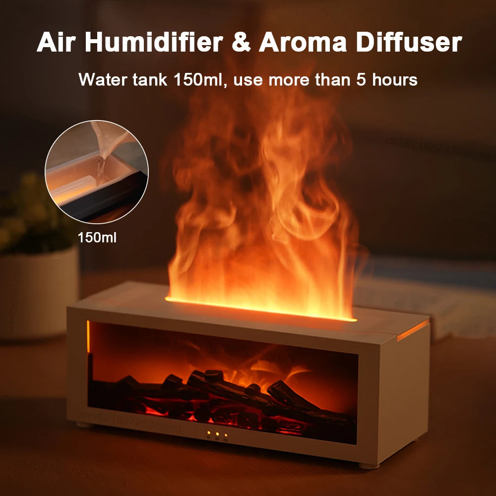 Fireplace Humidifier Oil Diffuser