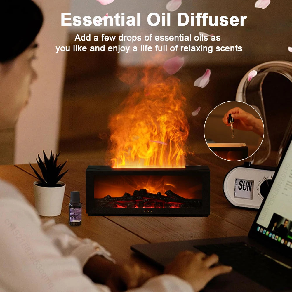 Fireplace Humidifier Oil Diffuser