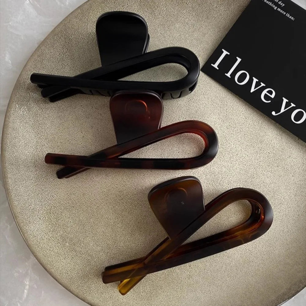 Vintage Tortoise Hair Clip Claw