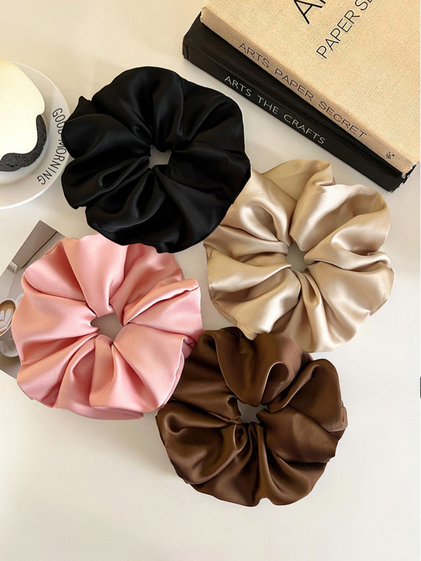 SilkyCloud XL Scrunchie