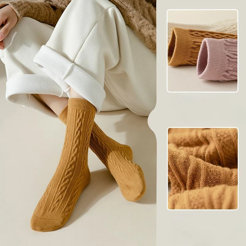 Cozy Knit Women Socks