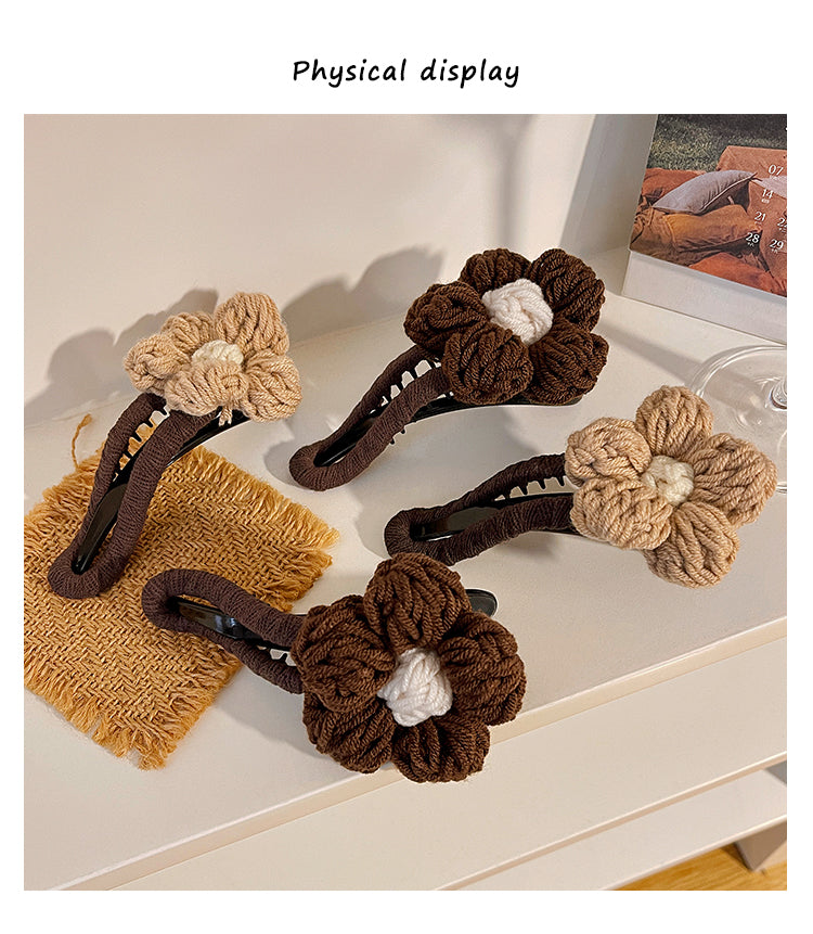 CozyKnit Hair Clip