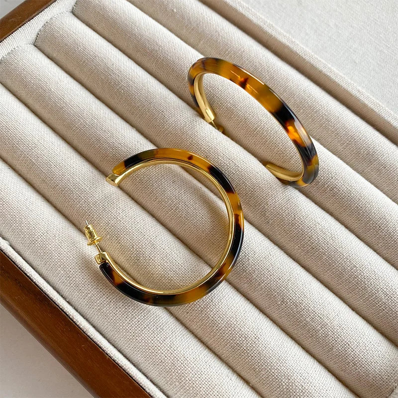 Aurelia Hoops - 14K Gold Plated Earrings