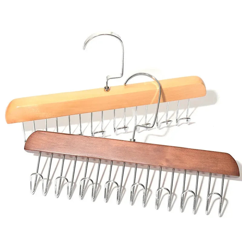 Multi-functional Wood Hanger