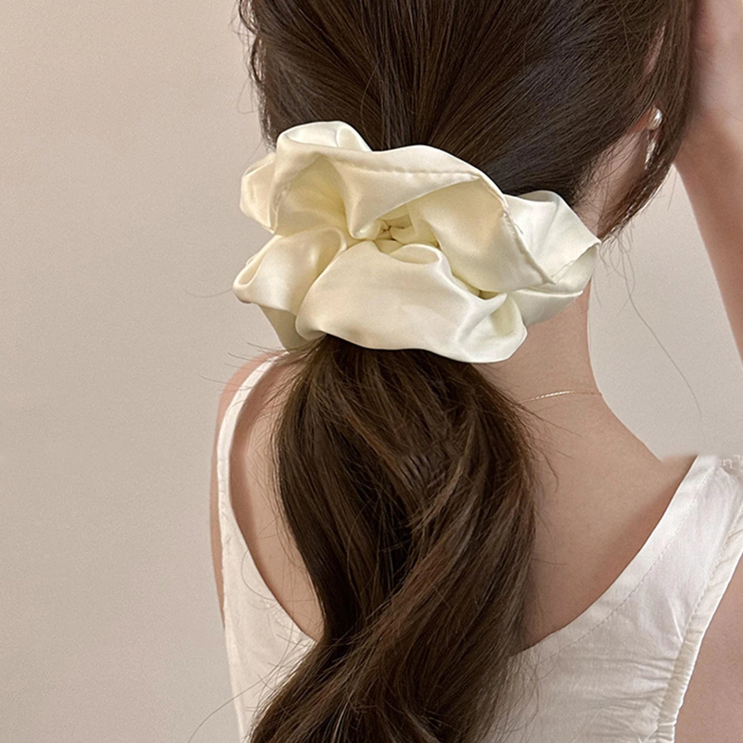 SilkyCloud XL Scrunchie