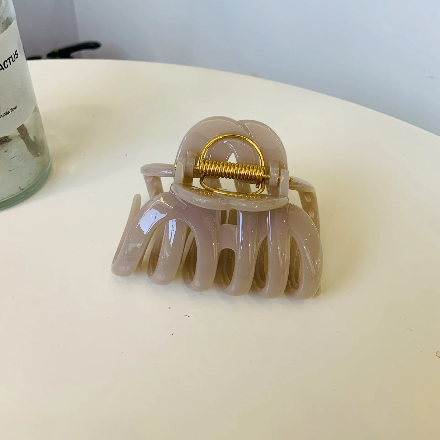 Elegant Large Pumpkin Hair Claw