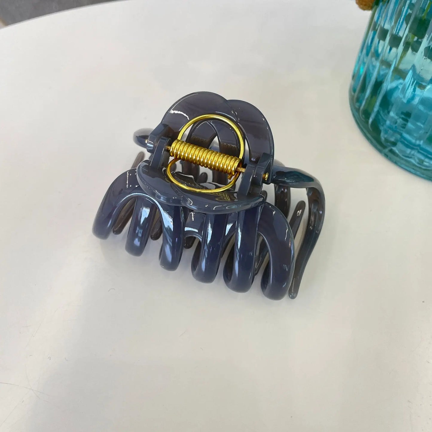 Elegant Large Pumpkin Hair Claw