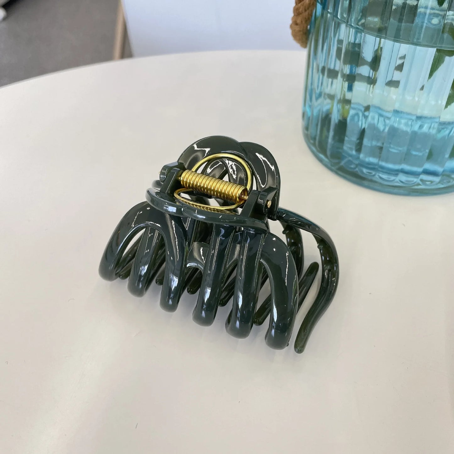 Elegant Large Pumpkin Hair Claw