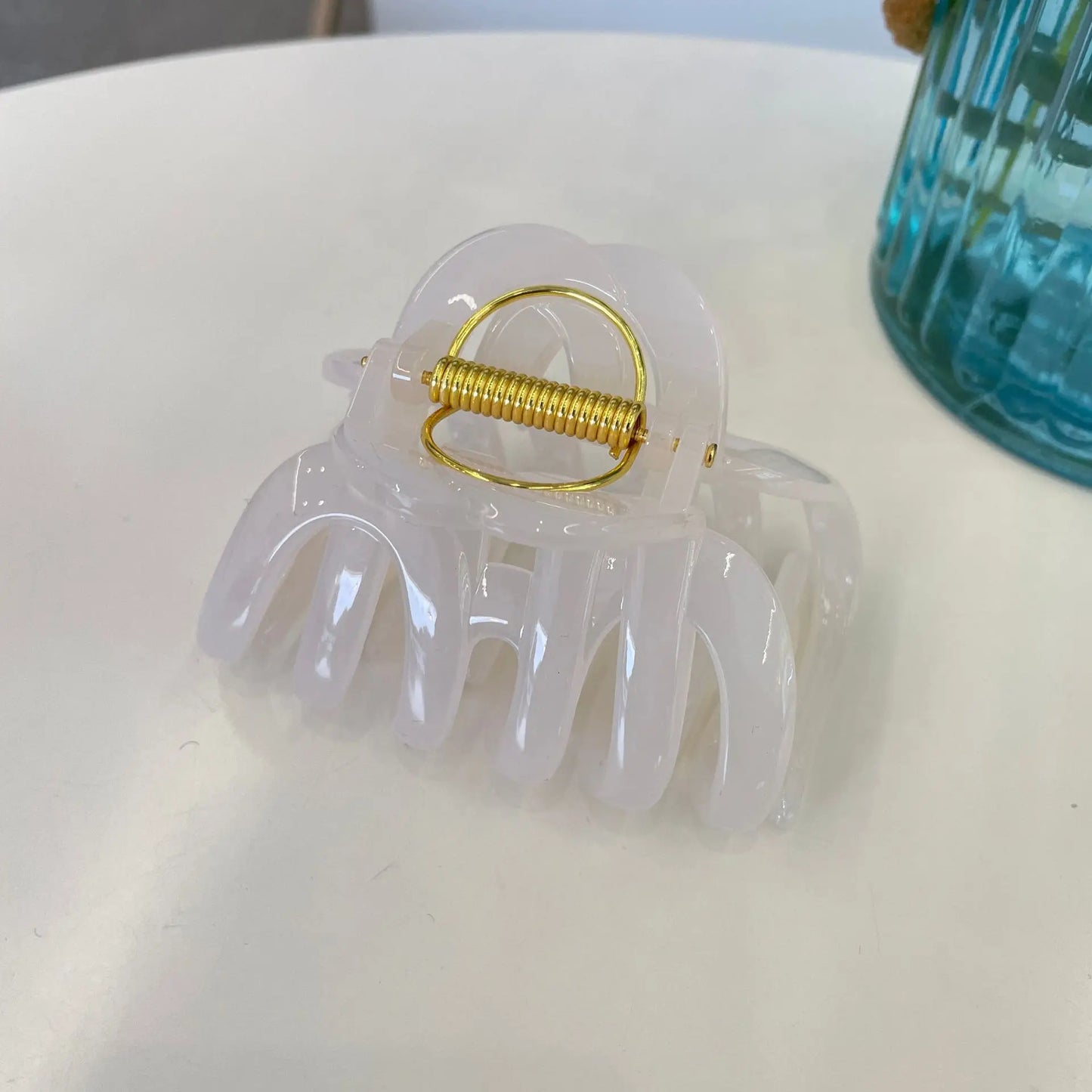 Elegant Large Pumpkin Hair Claw