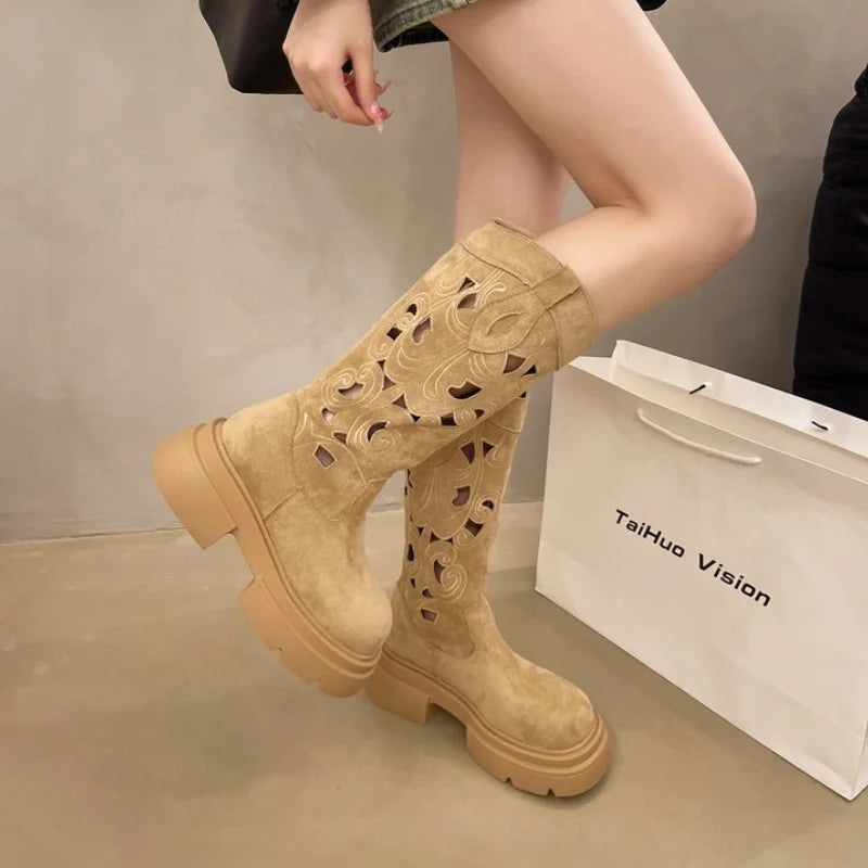 Rodeo Chic Suede Boots