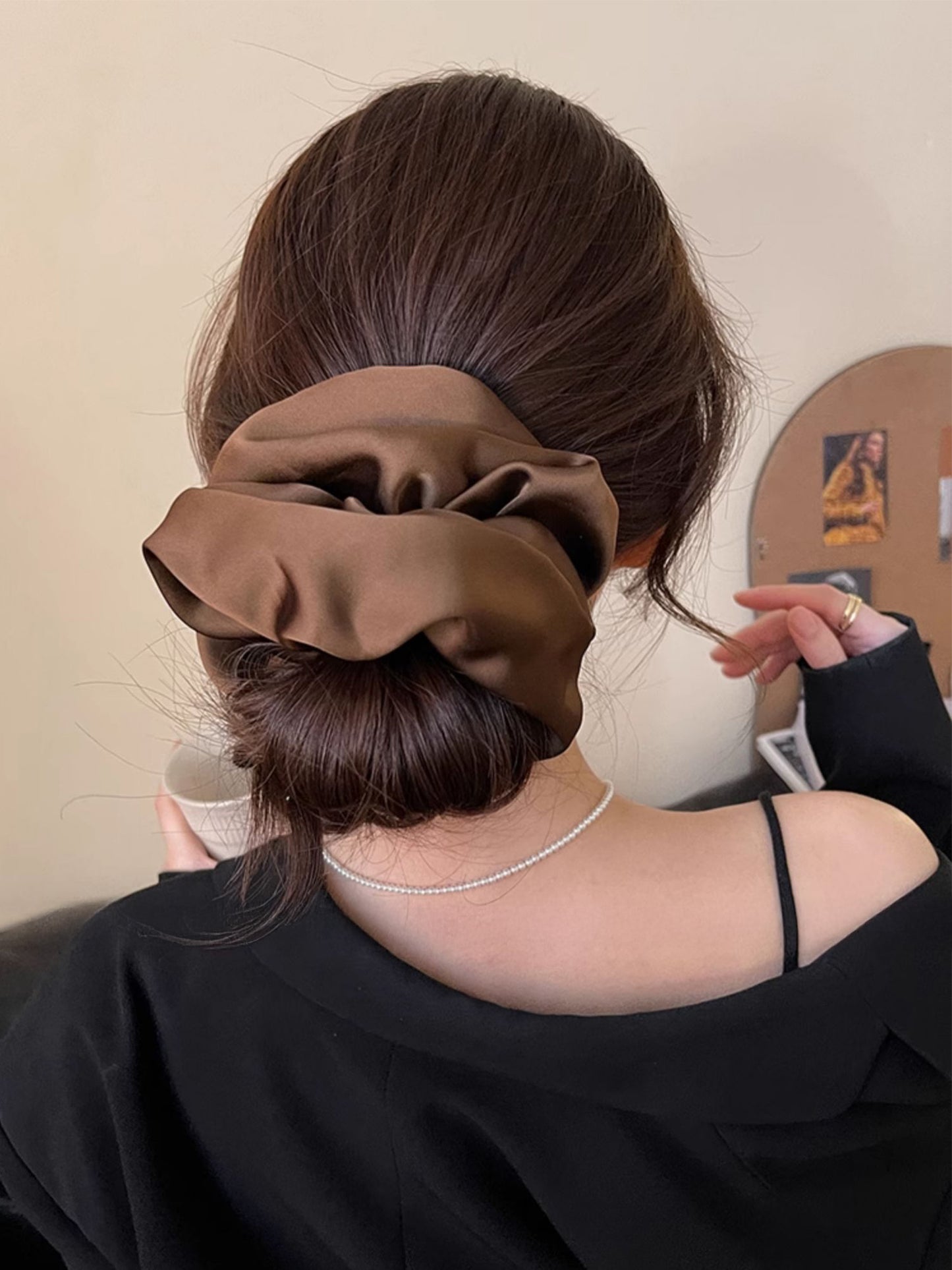 SilkyCloud XL Scrunchie