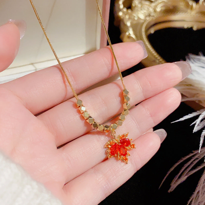 Fall Sparkle Maple Leaf Set