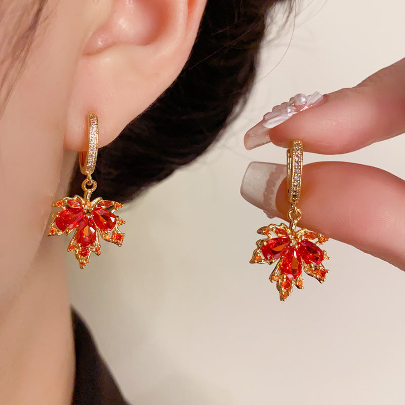 Fall Sparkle Maple Leaf Set