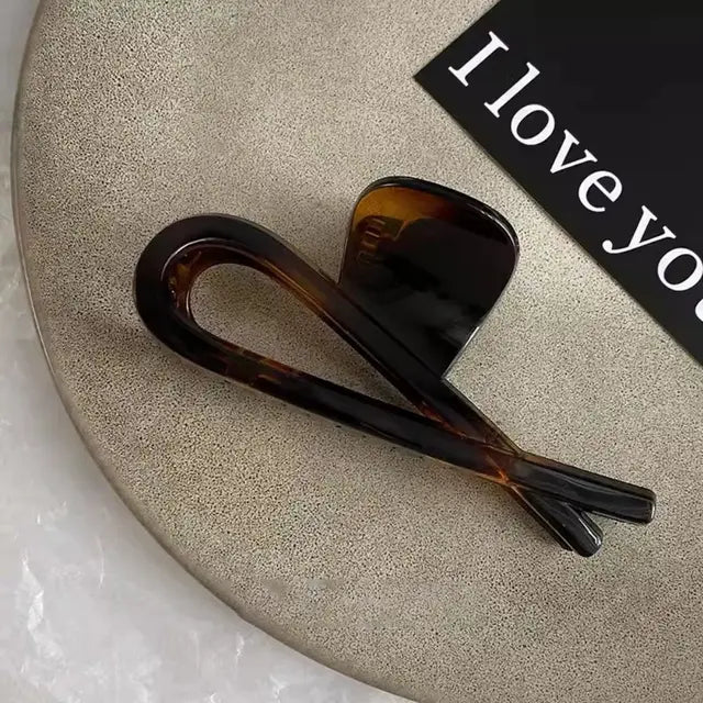 Vintage Tortoise Hair Clip Claw