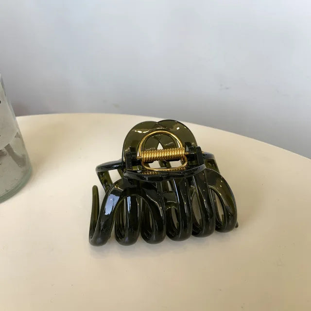 Elegant Large Pumpkin Hair Claw