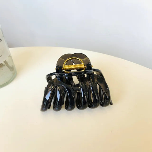 Elegant Large Pumpkin Hair Claw