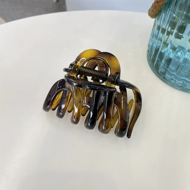 Elegant Large Pumpkin Hair Claw