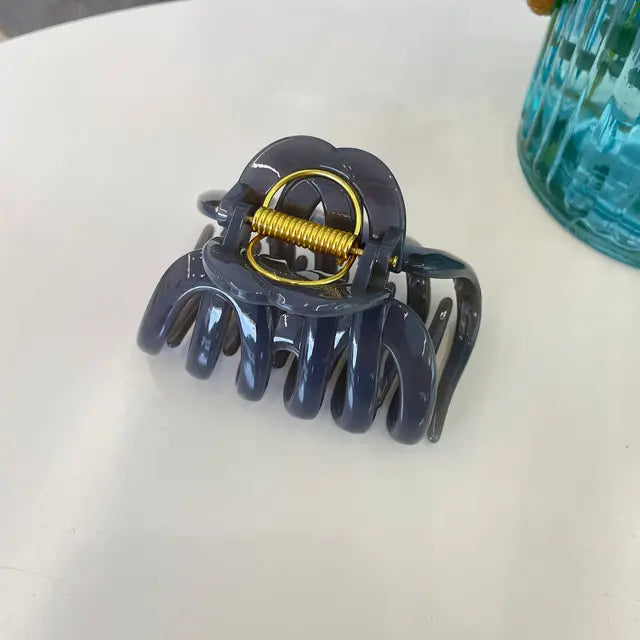 Elegant Large Pumpkin Hair Claw