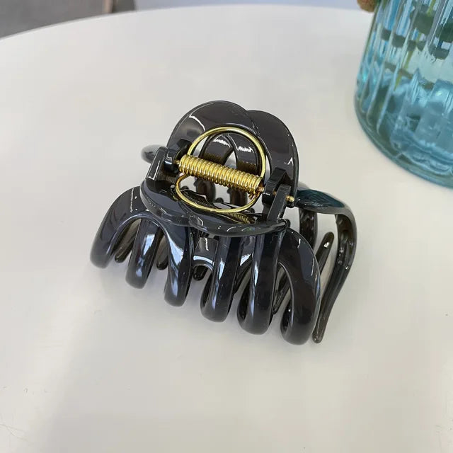 Elegant Large Pumpkin Hair Claw