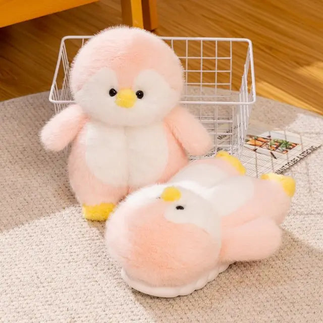 Cozy Pesto Penguin Slipper