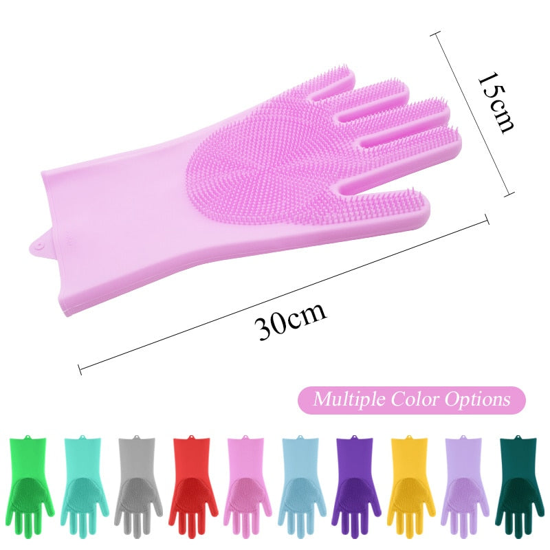 Groomie Gloves™ Magic Silicone Pet Grooming Gloves