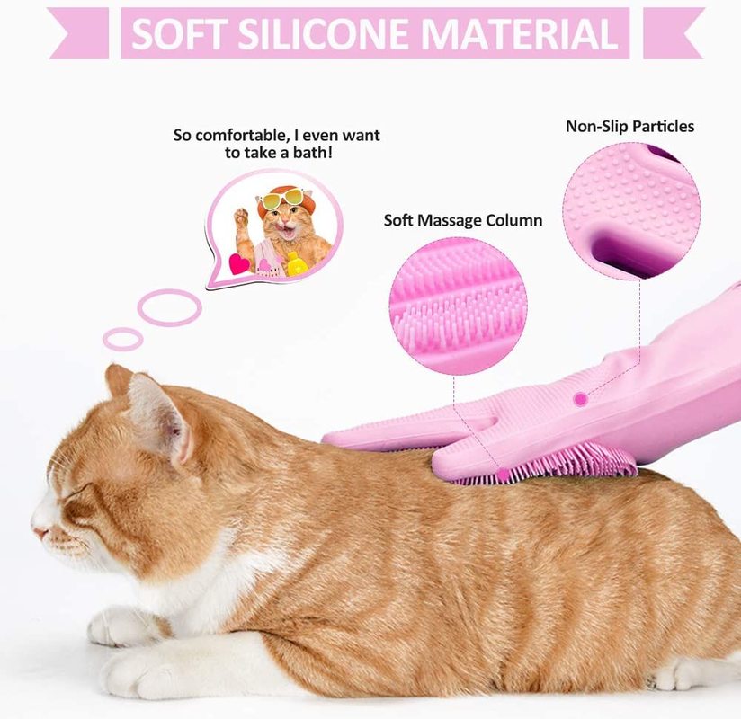 Groomie Gloves™ Magic Silicone Pet Grooming Gloves