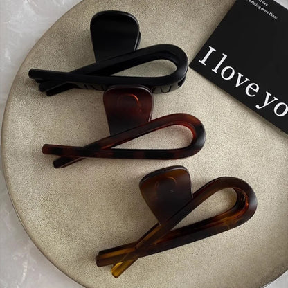 Vintage Tortoise Hair Clip Claw