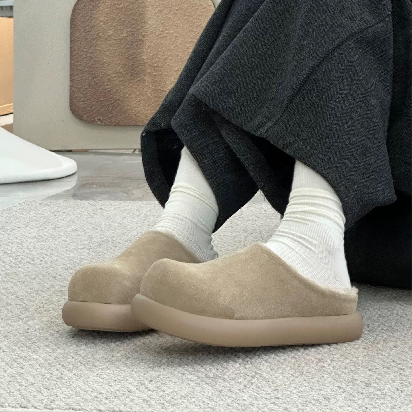 Sorelle Fleece Mules Women