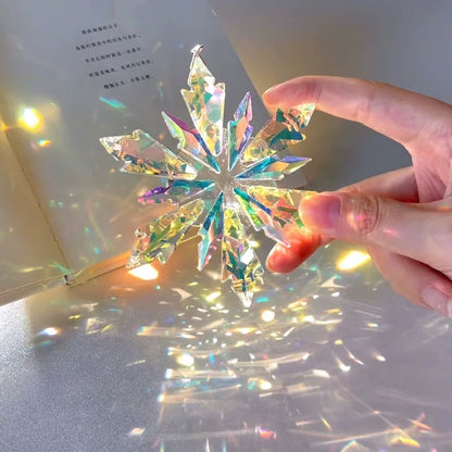 Frosted Crystal Snowflake