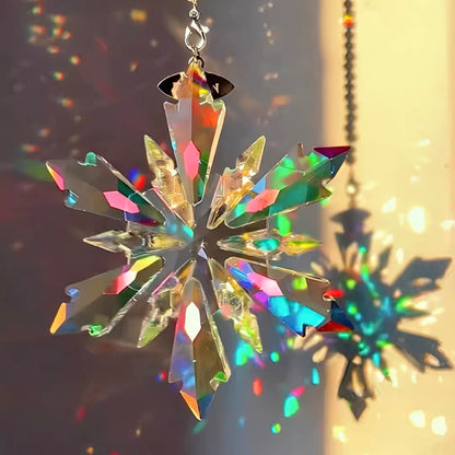 Frosted Crystal Snowflake