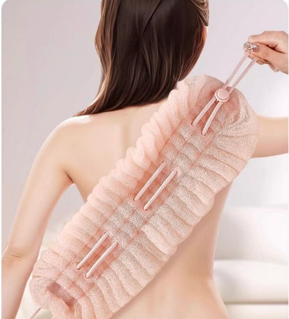 GlowReach Stretch Loofah Scrubber