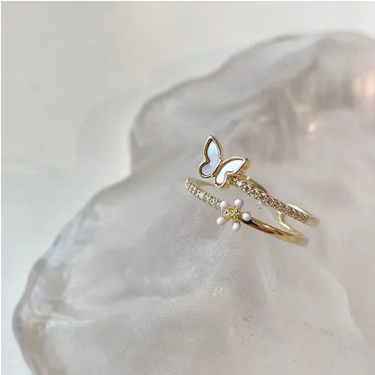 Butterfly Fritillaria Ring