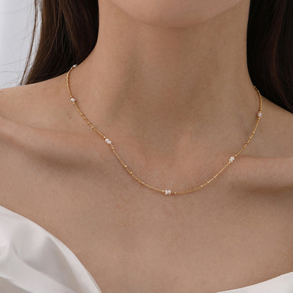 Aurora Pearl Necklace