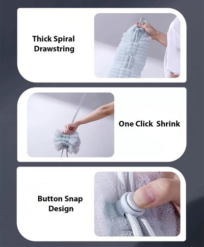 GlowReach Stretch Loofah Scrubber