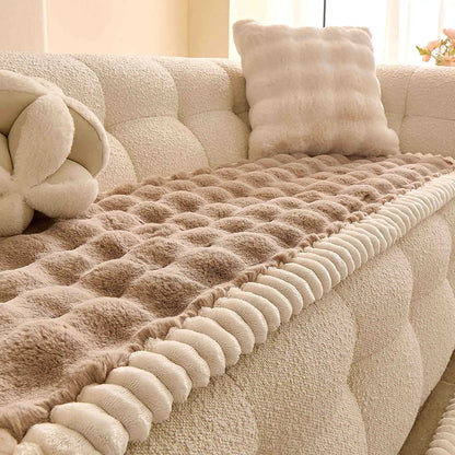 CloudRest™ Plush Velvet Sofa Cover