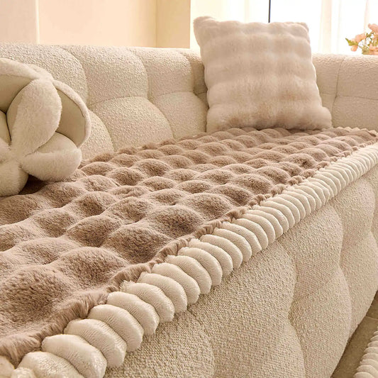 CloudRest™ Plush Velvet Sofa Cover