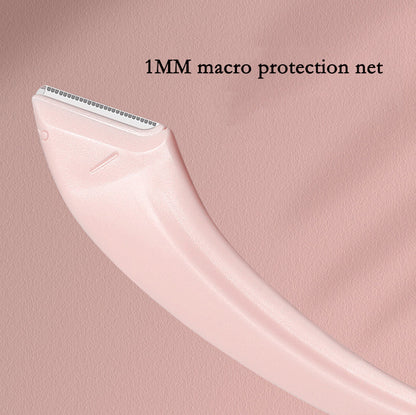 Eyebrow Trimmer Scissor with Comb and Razor