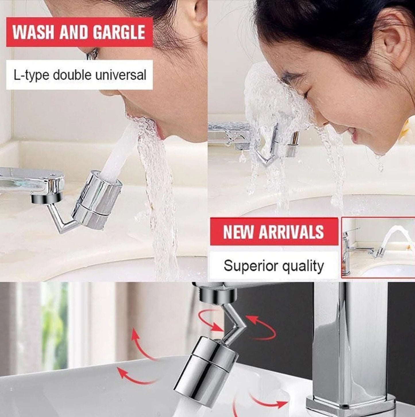Swivel Splash Faucet